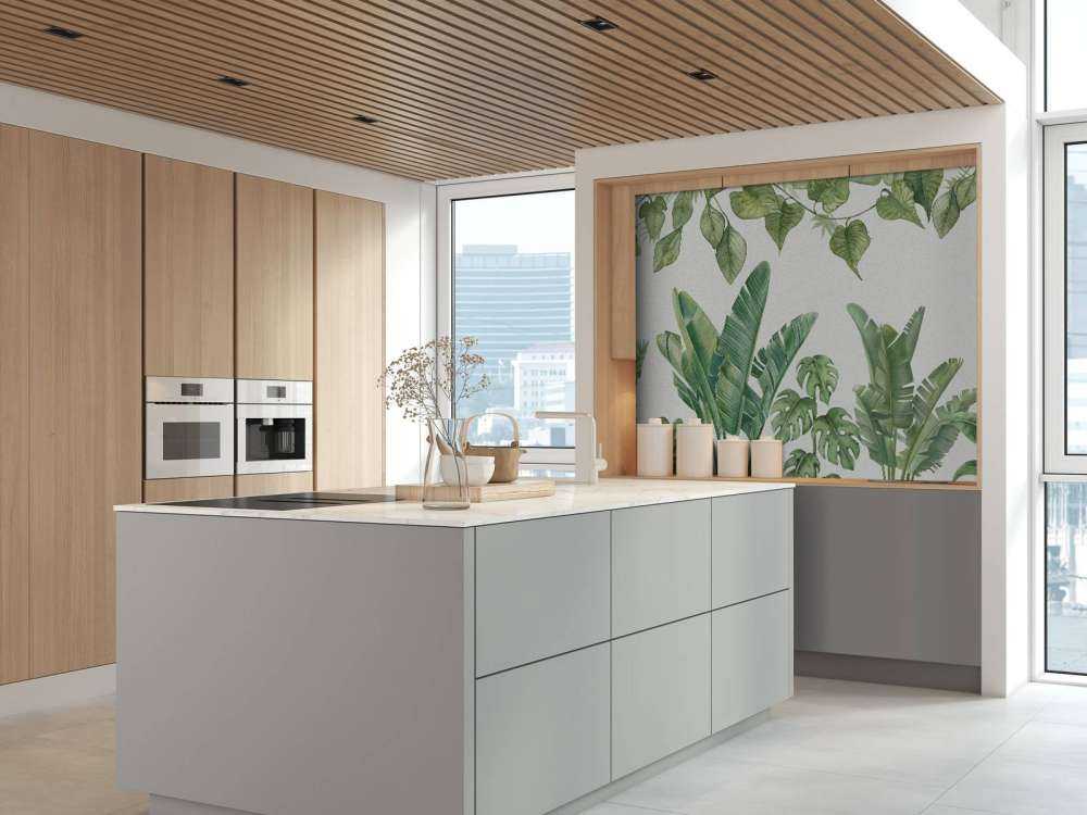 Tropical jungle plants