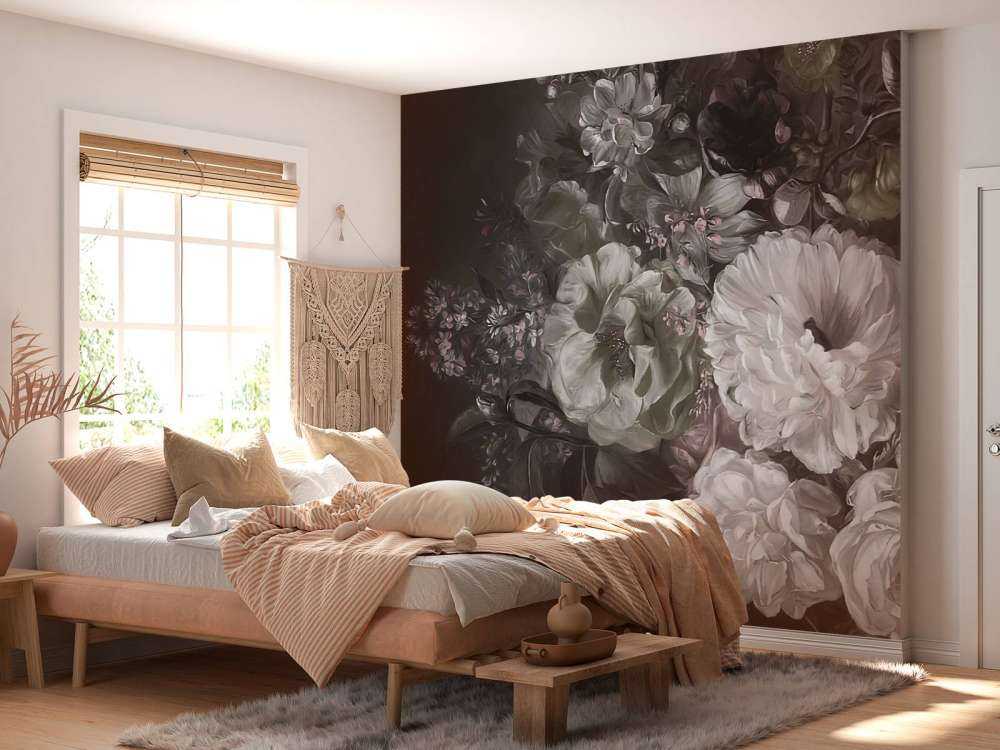 Bouquet with lilac green