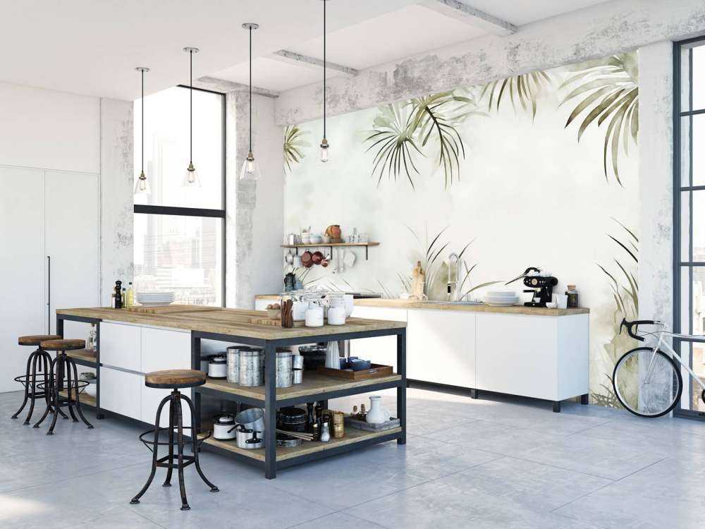 Cranes in Field Green