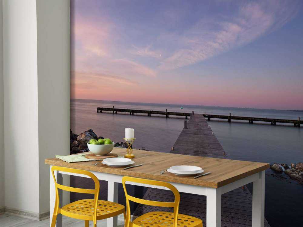 Nice scaffolding at sunrise