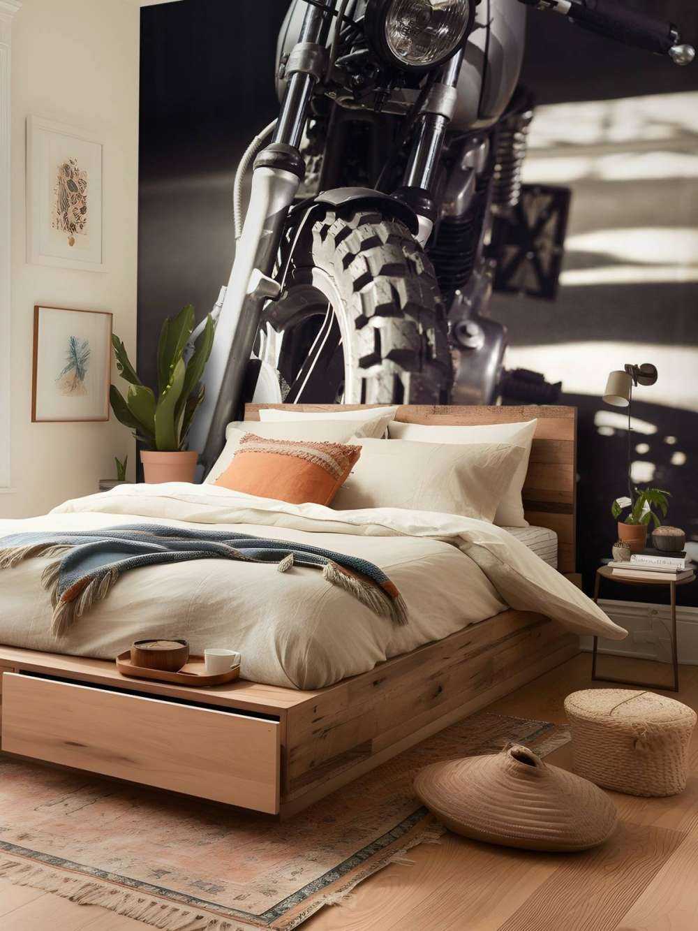 Front view motorcycle