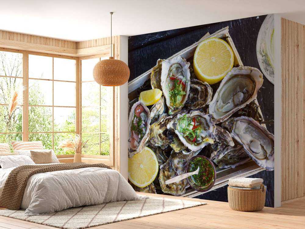 Bowl full of oysters