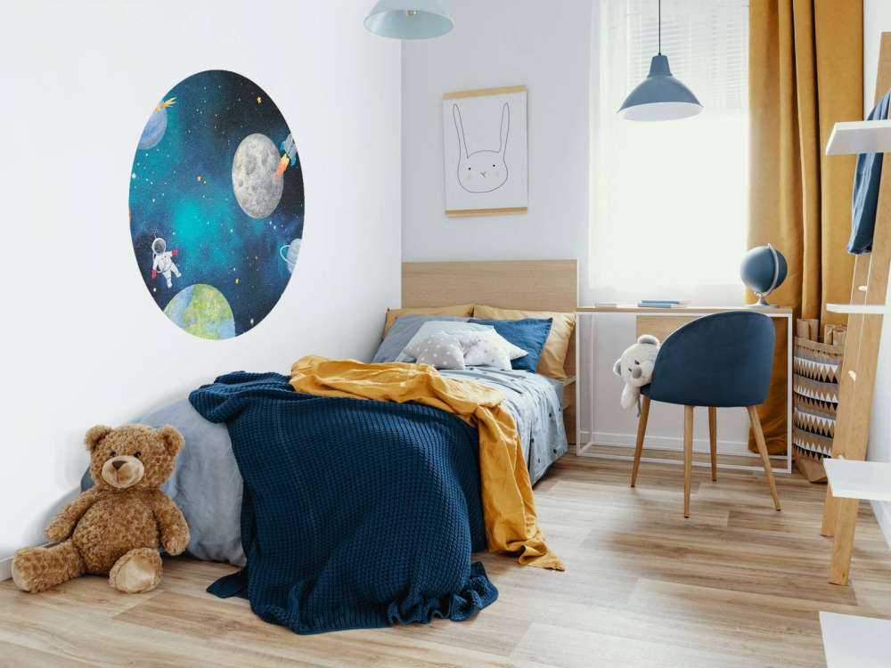 Stellar Adventure in Night Blue