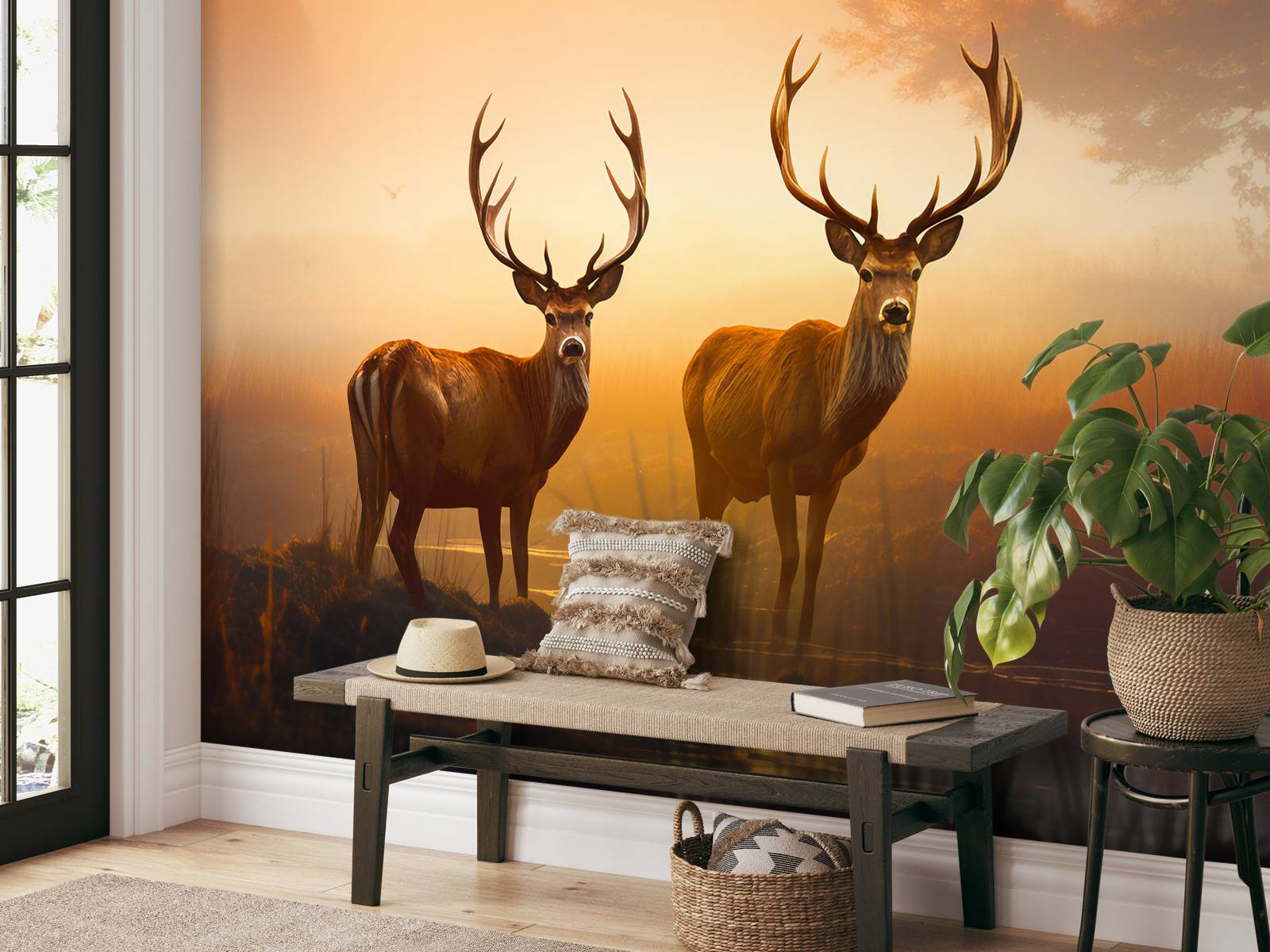 Morning Glory Deer Splendor