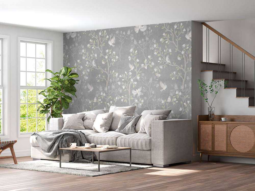 Grey Whispering Foliage