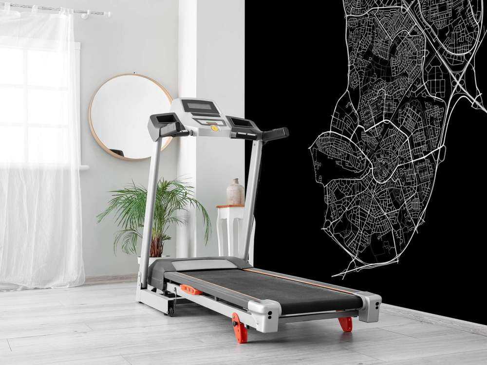 Map of Amersfoort, black