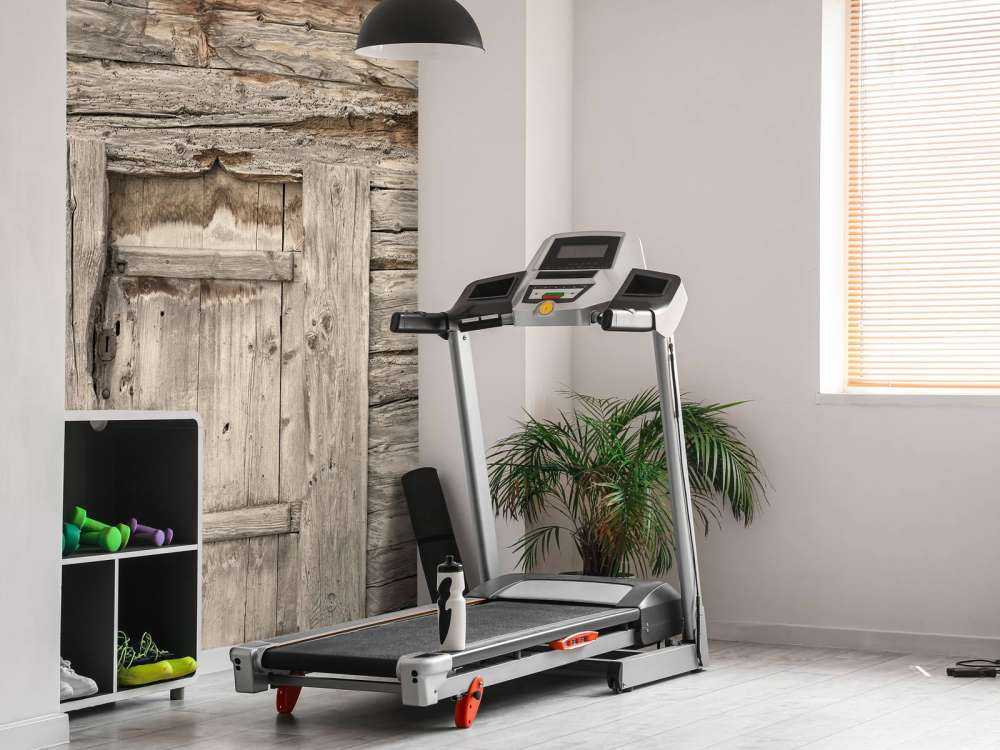 Beige shelves with door