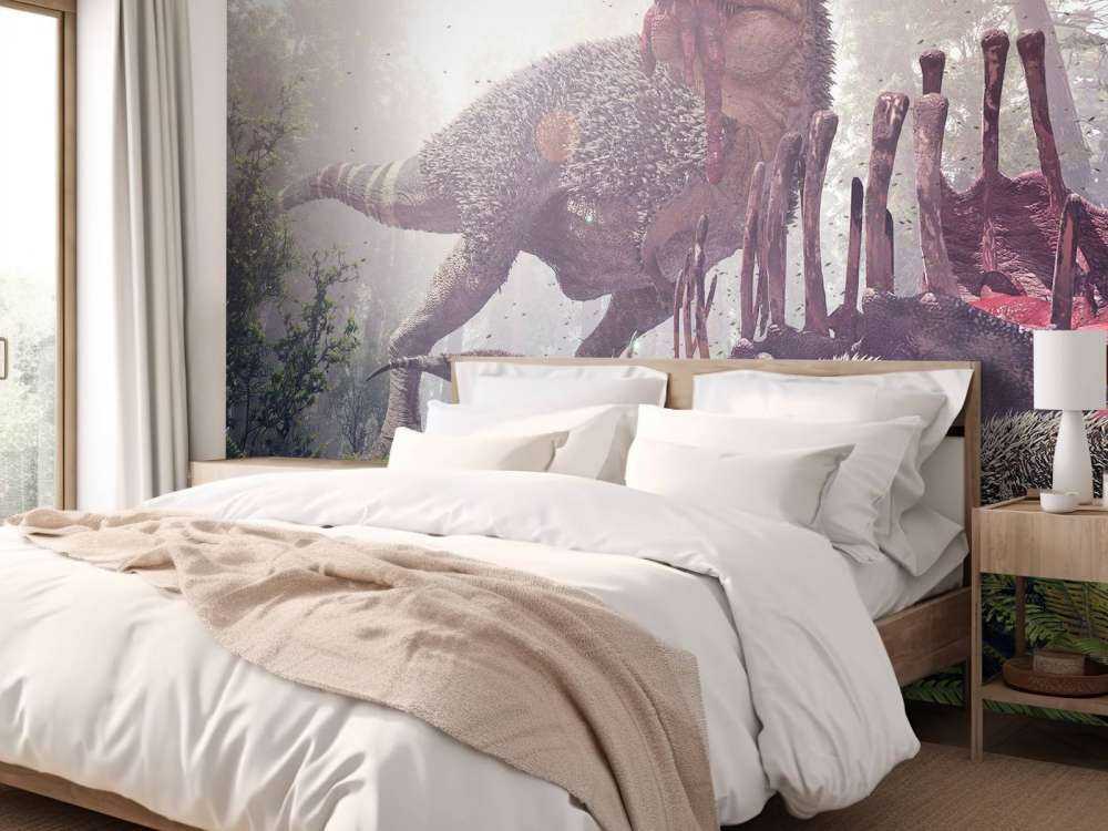 Tyrannosaurus Rex and its cubs