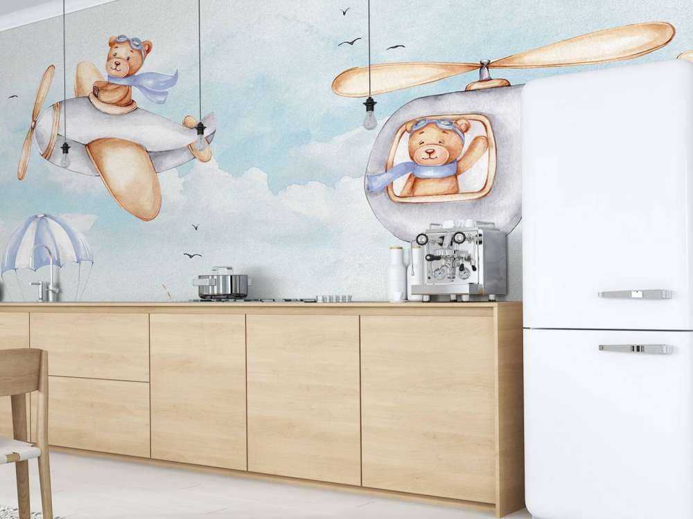 Bears in the sky blue