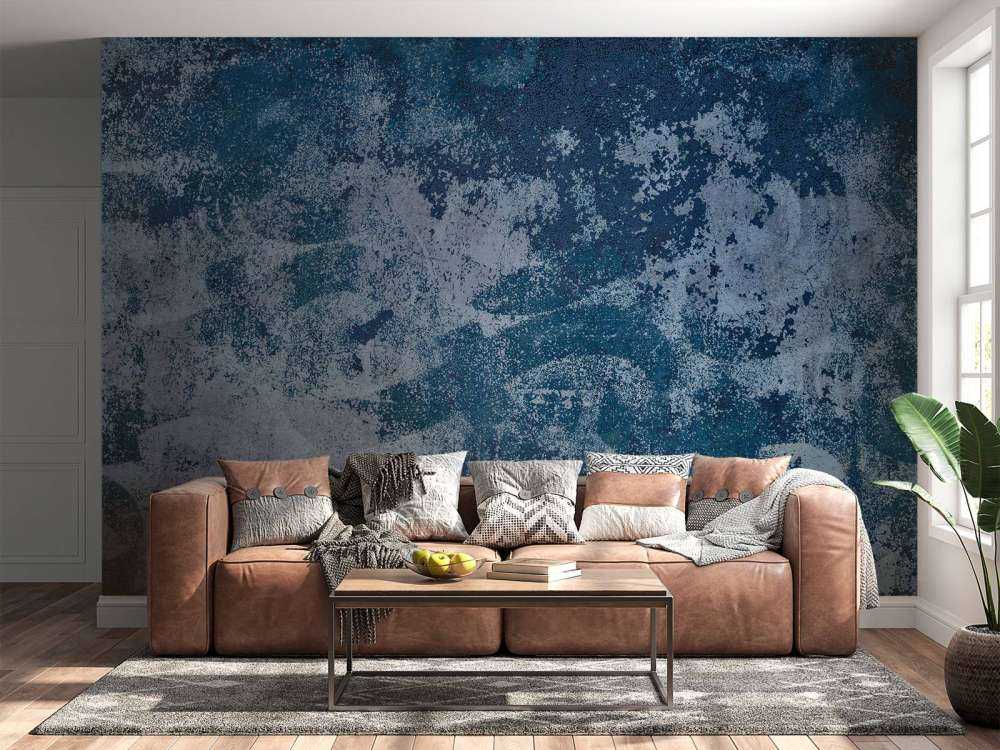 Weathered wall painting