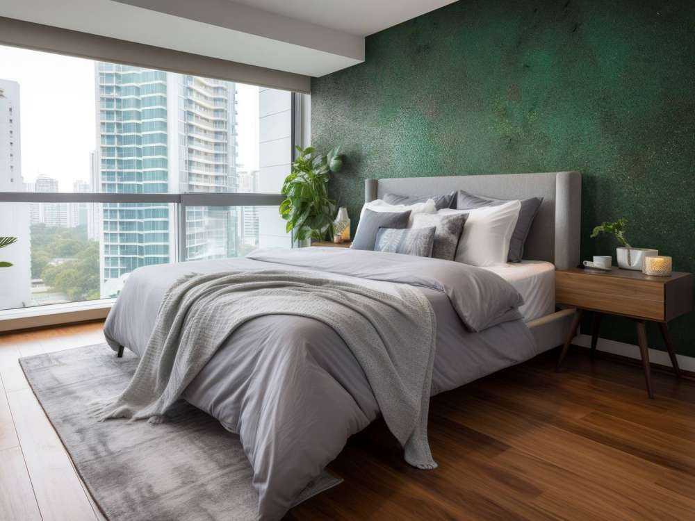 Steel with a green tone