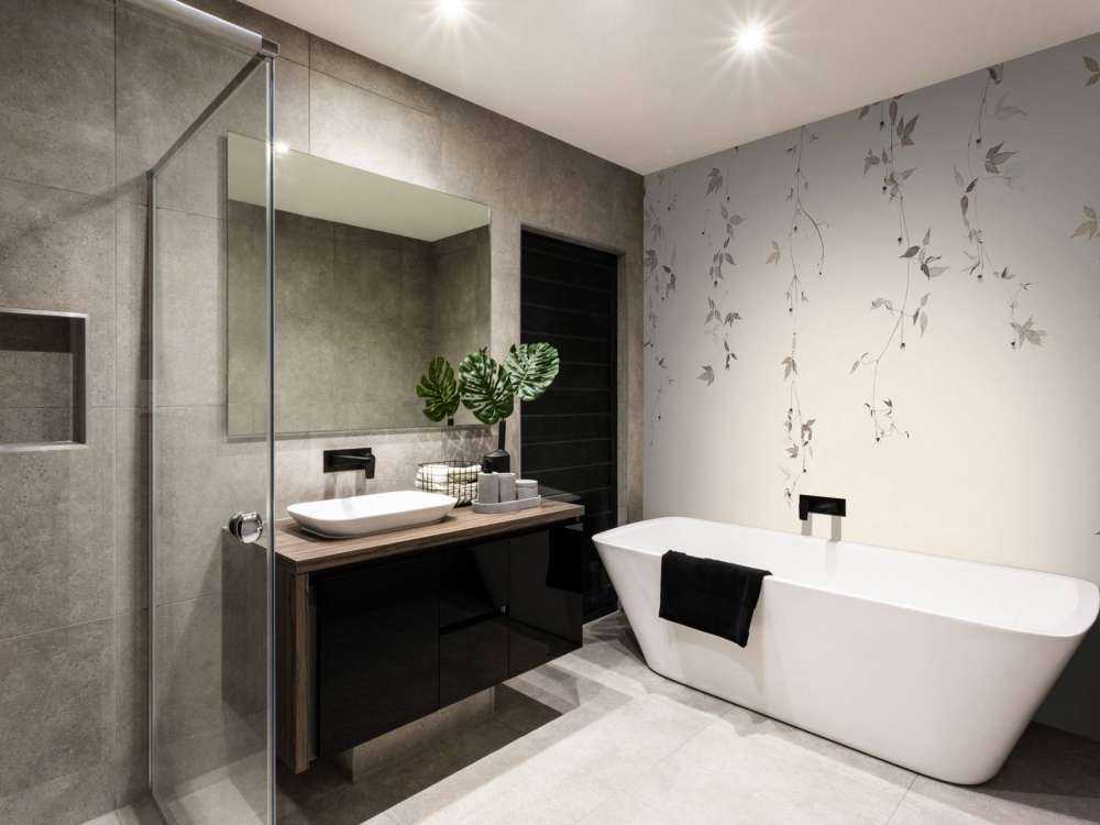 Light clematis vine with flowers