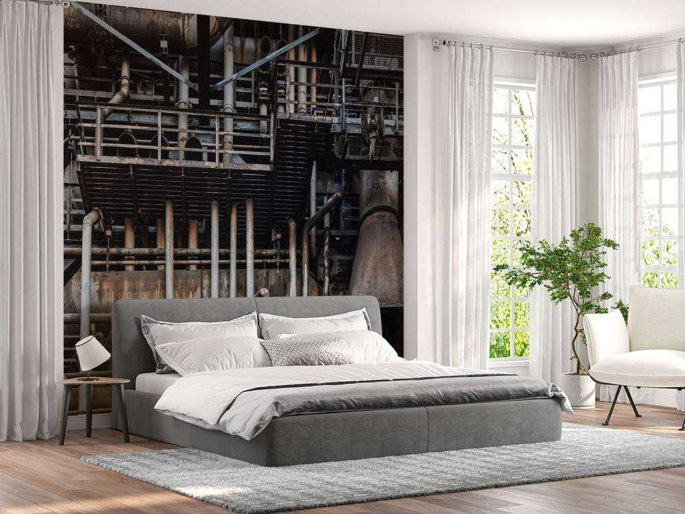 Old industrial factory