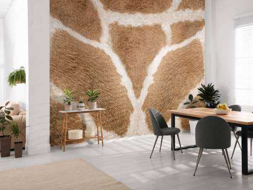 Giraffe skin