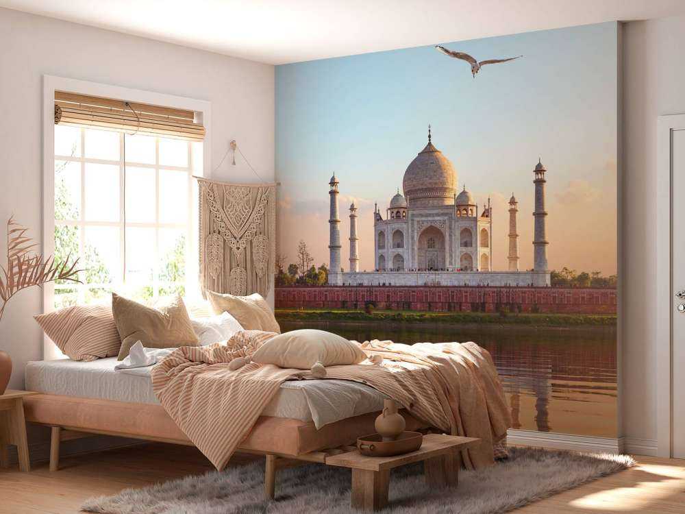 Taj Mahal in the morning