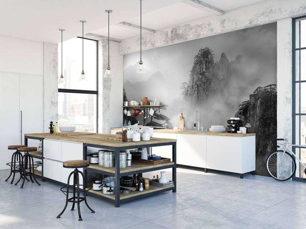 Huang Shan In The Fog