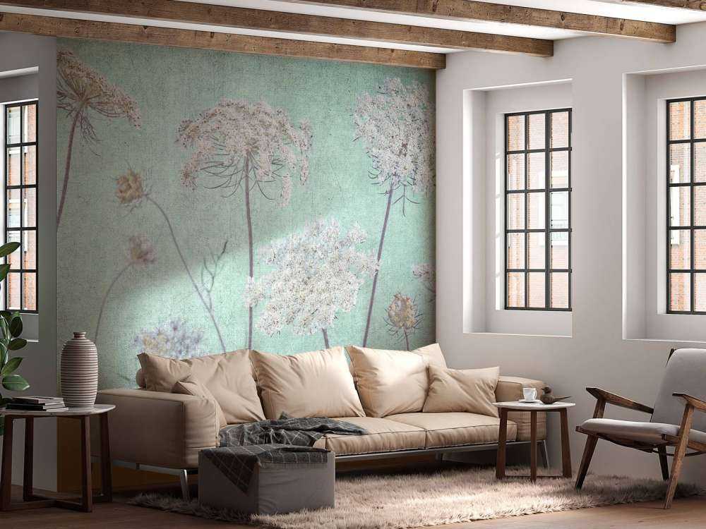 Cow parsley, dark green