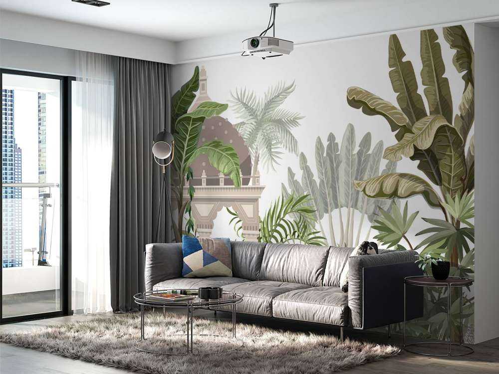 Castle in the jungle