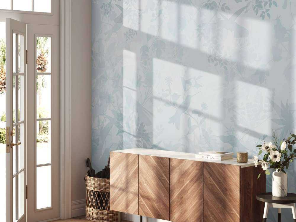 Garden Symphony in Blue