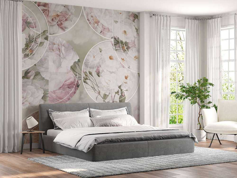 Timeless Floral Elegance - Blush Green