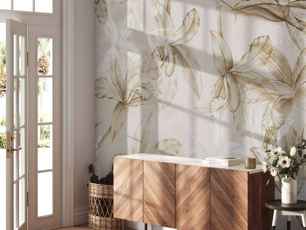 Orchid Dreamscape Sepia