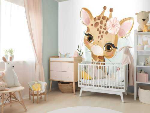 Baby giraffe