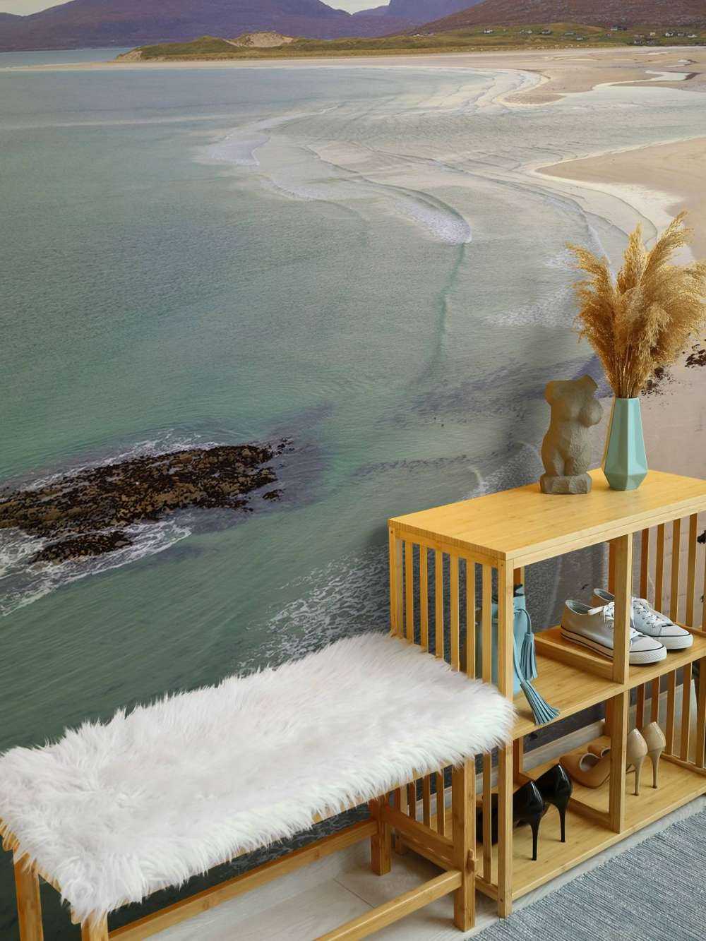 Sea and mountains along the coast