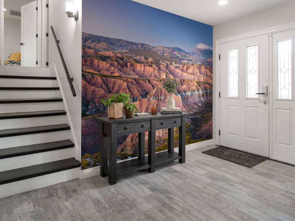 Mountains in the desert
