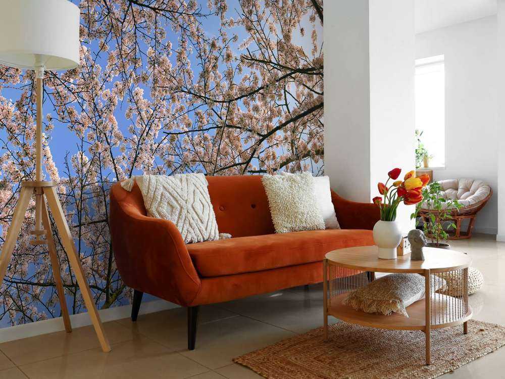 Flowering branches in bloom