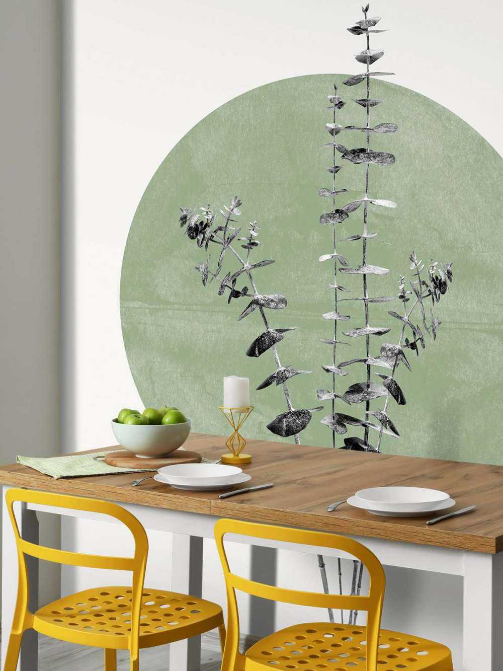Eucalyptus and Green Moon