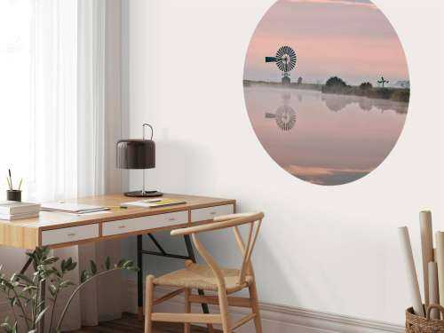 Metal windmill
