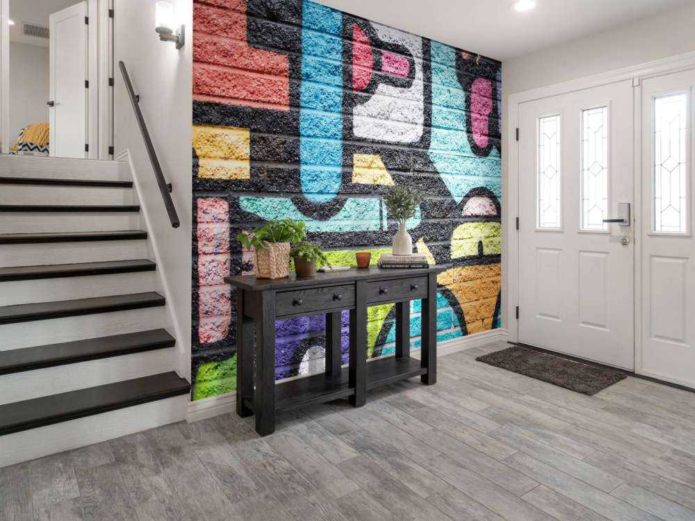 Graffiti wall