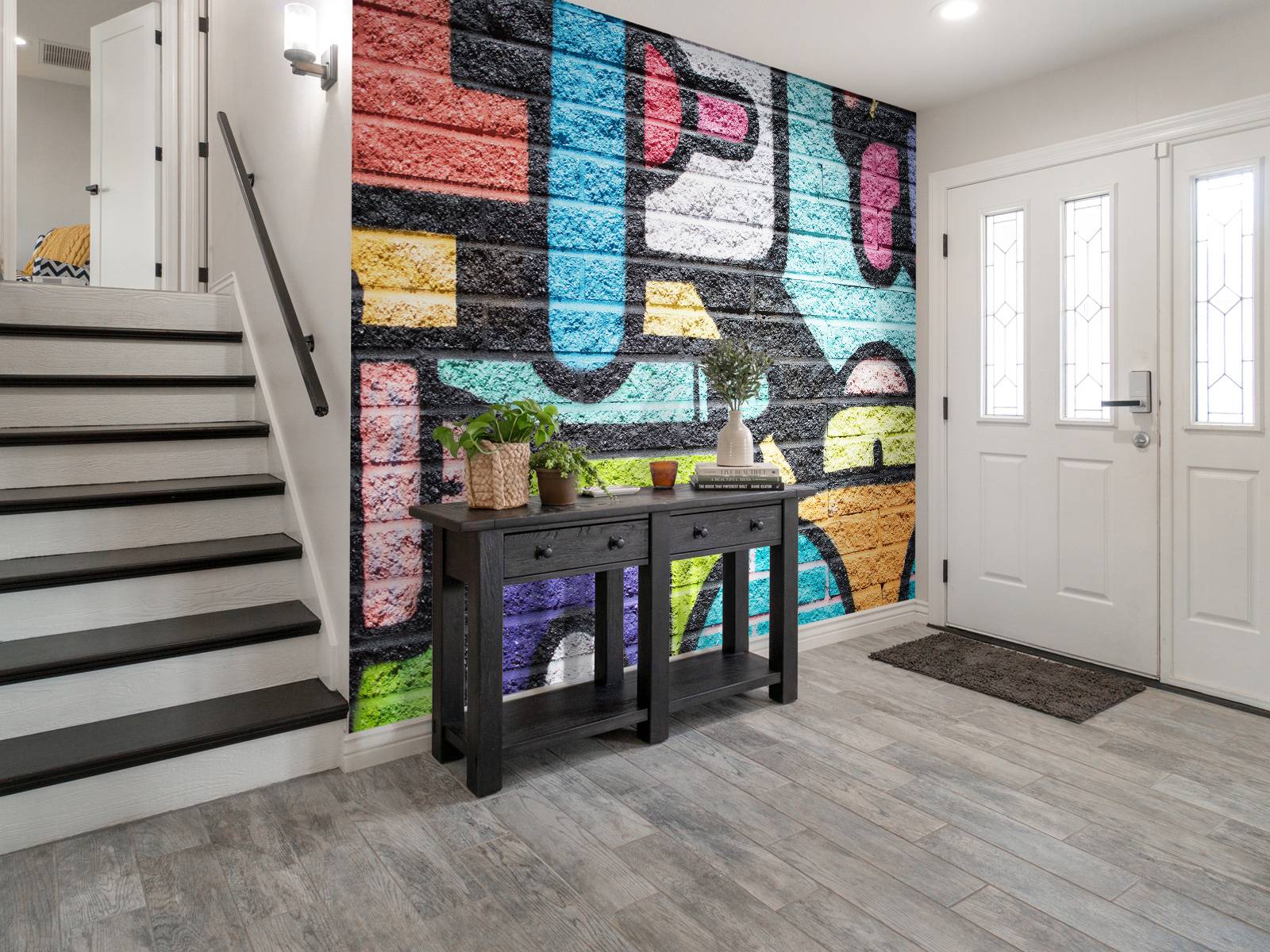 Graffiti wall