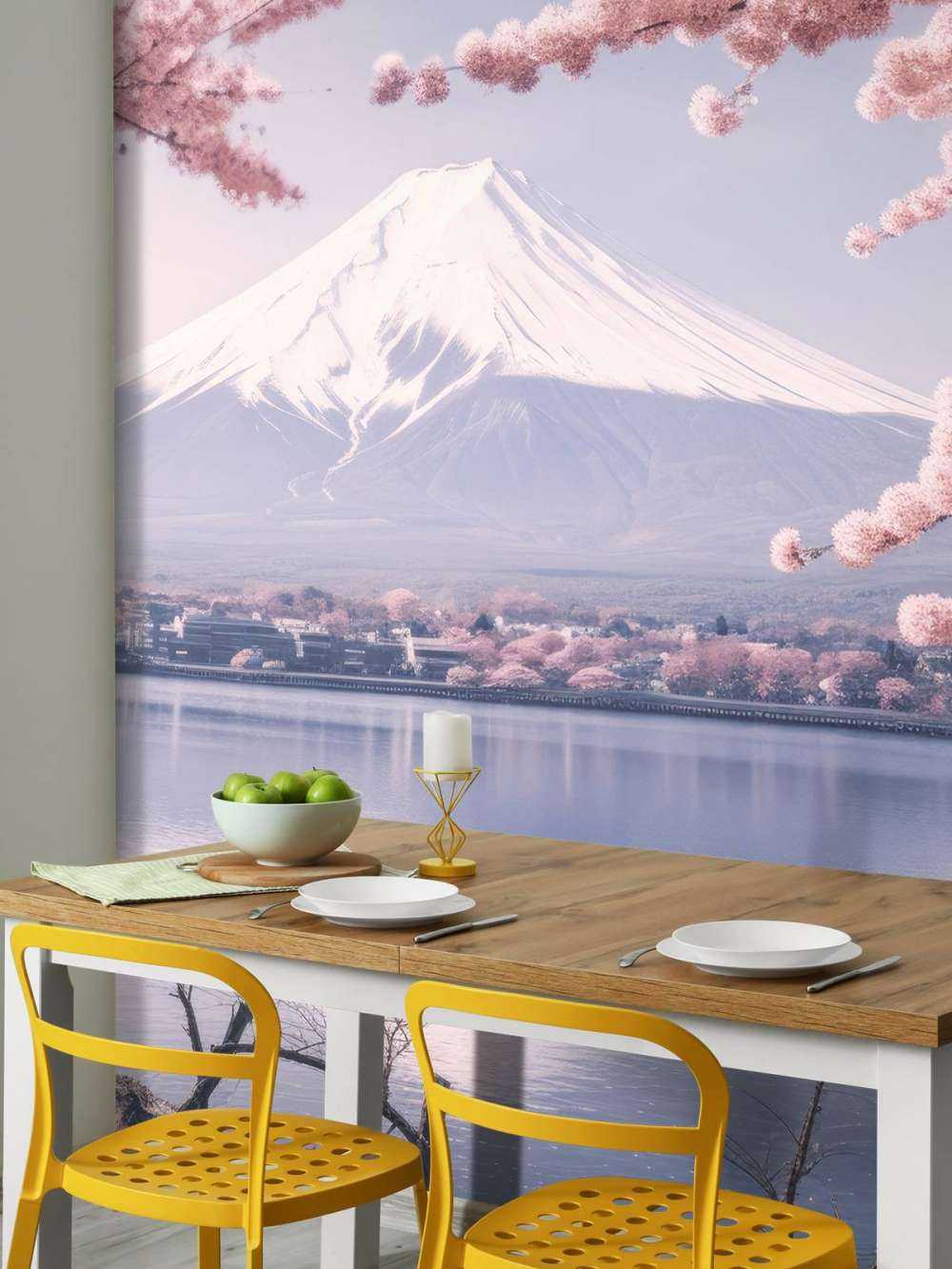 Mt.Fuji in the cherry blossoms