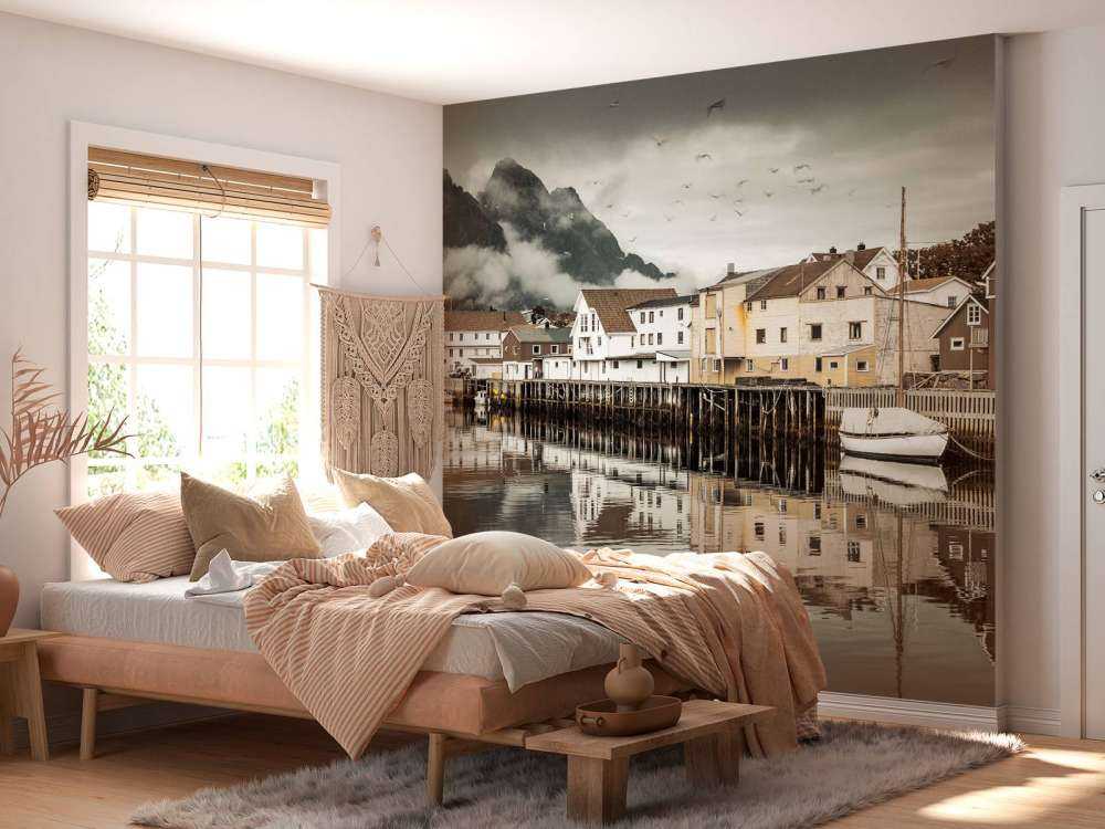 Fishing village on the Lofoten Islands