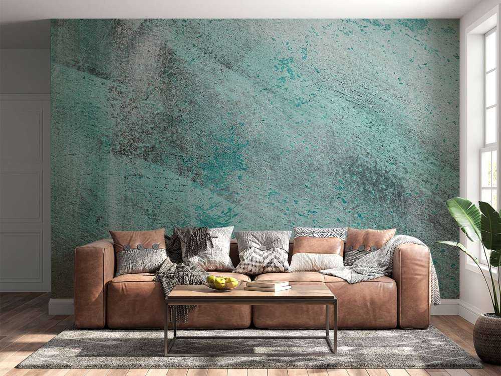 Green abstract art