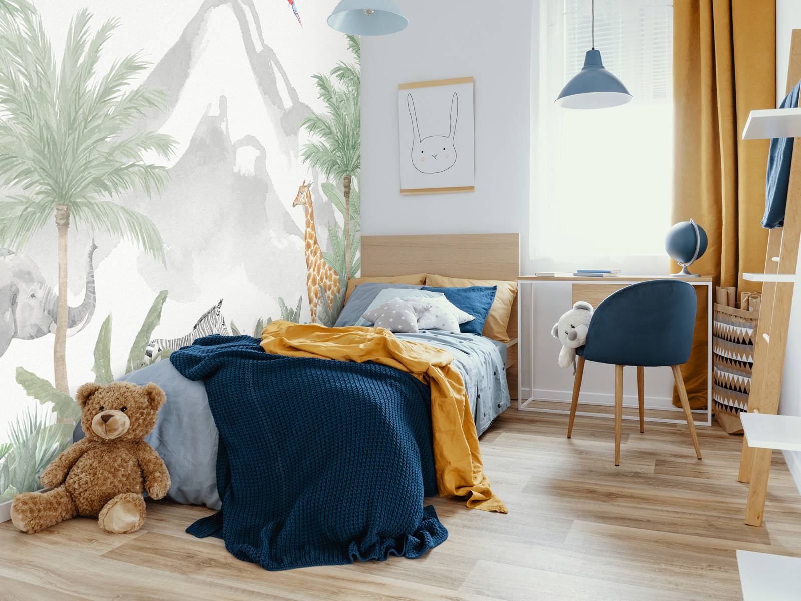 Animals in a jungle