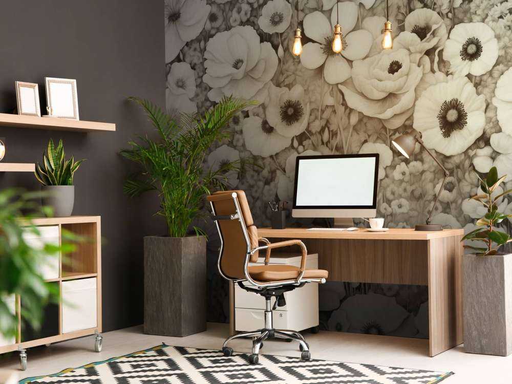 Poppy Tale Monochrome Dark Green