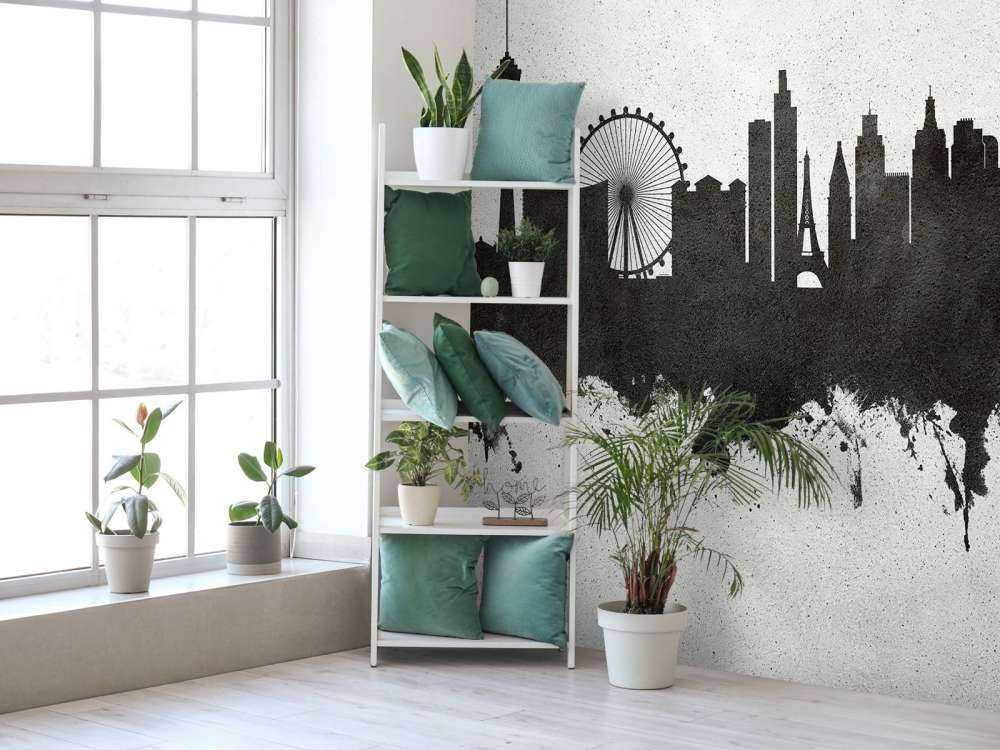 Watercolor skyline, Las Vegas