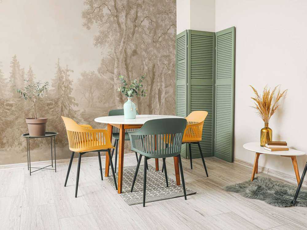 Forest Landscape Beige #1