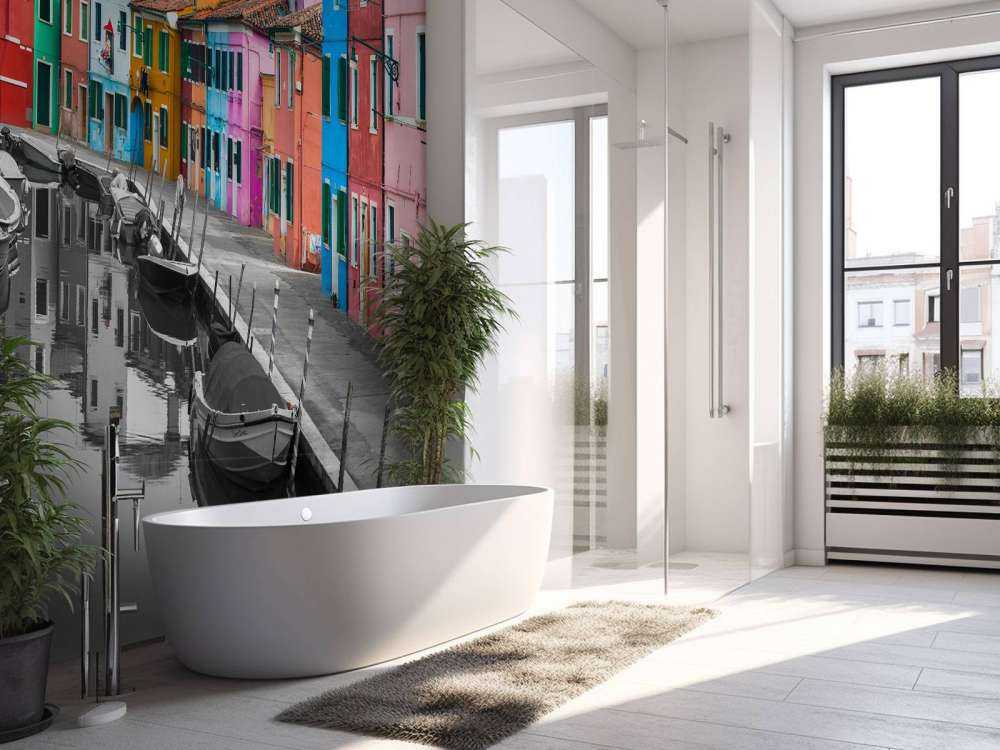 Colourful fishermen's houses