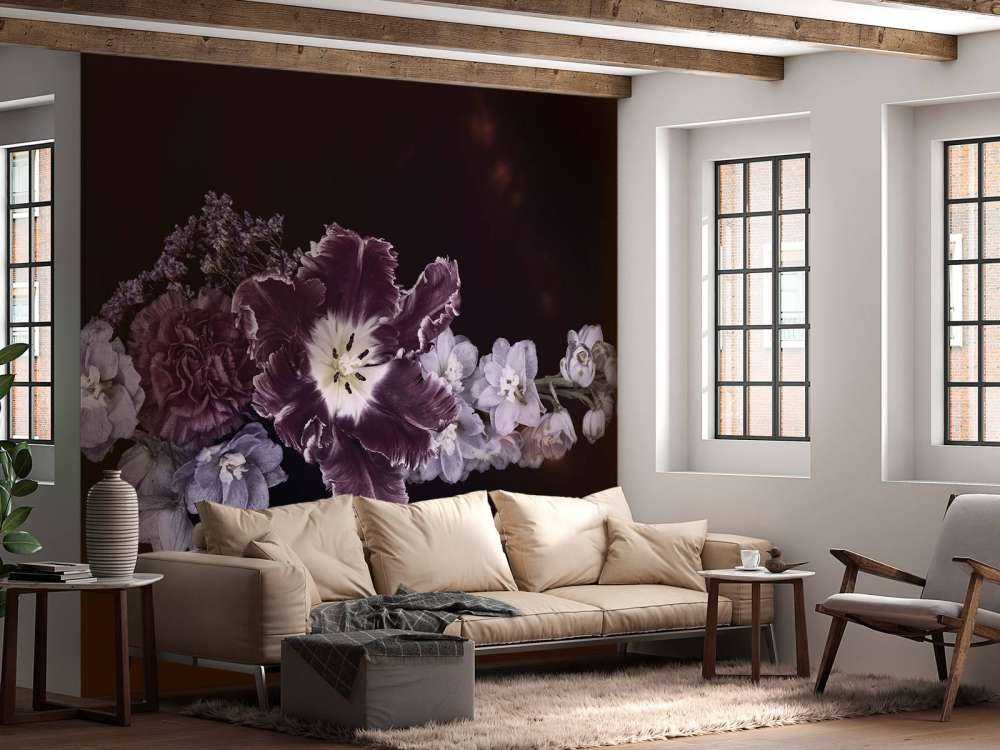 Bloemen boeket donker