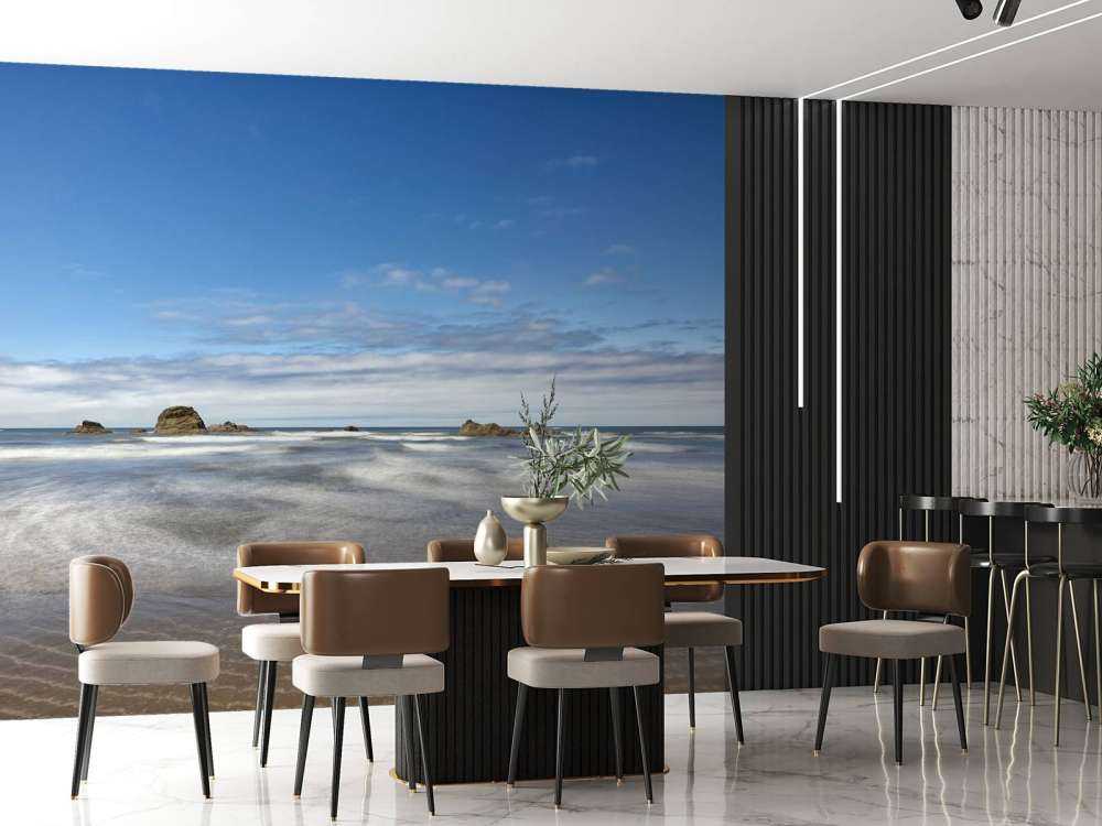 Beach with rocks