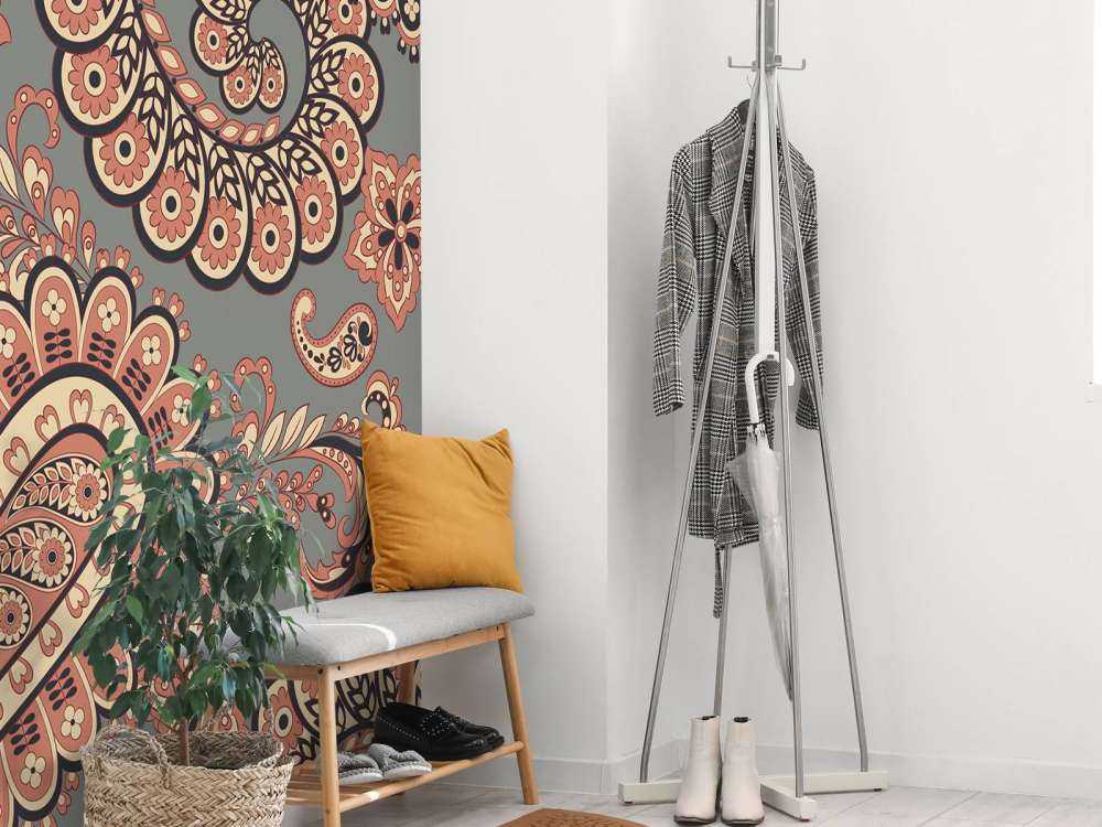 Old indian flower patterns