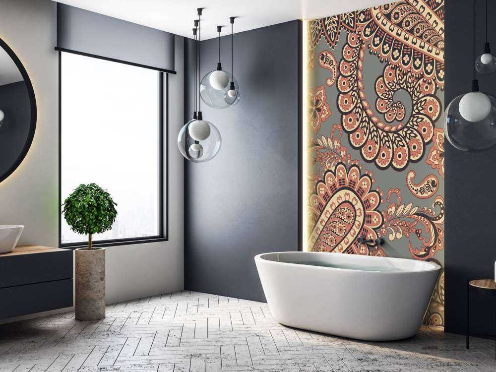 Old indian flower patterns