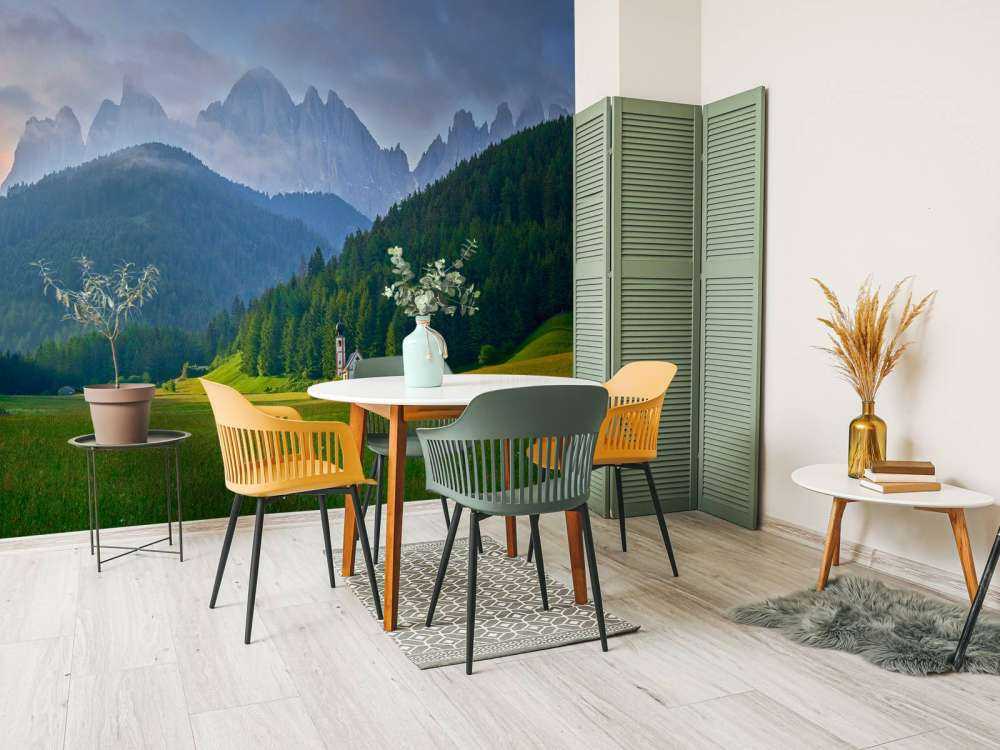 Church in the mountains