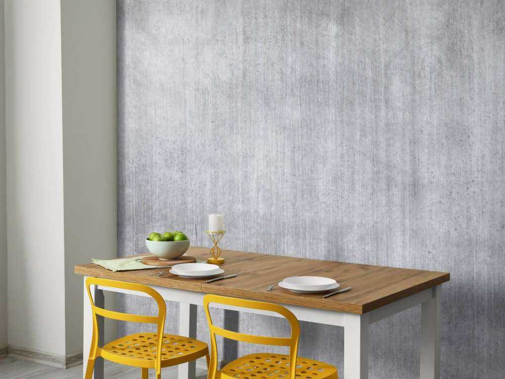 Concrete with stripes