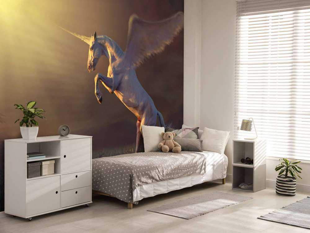 Unicorn with wings