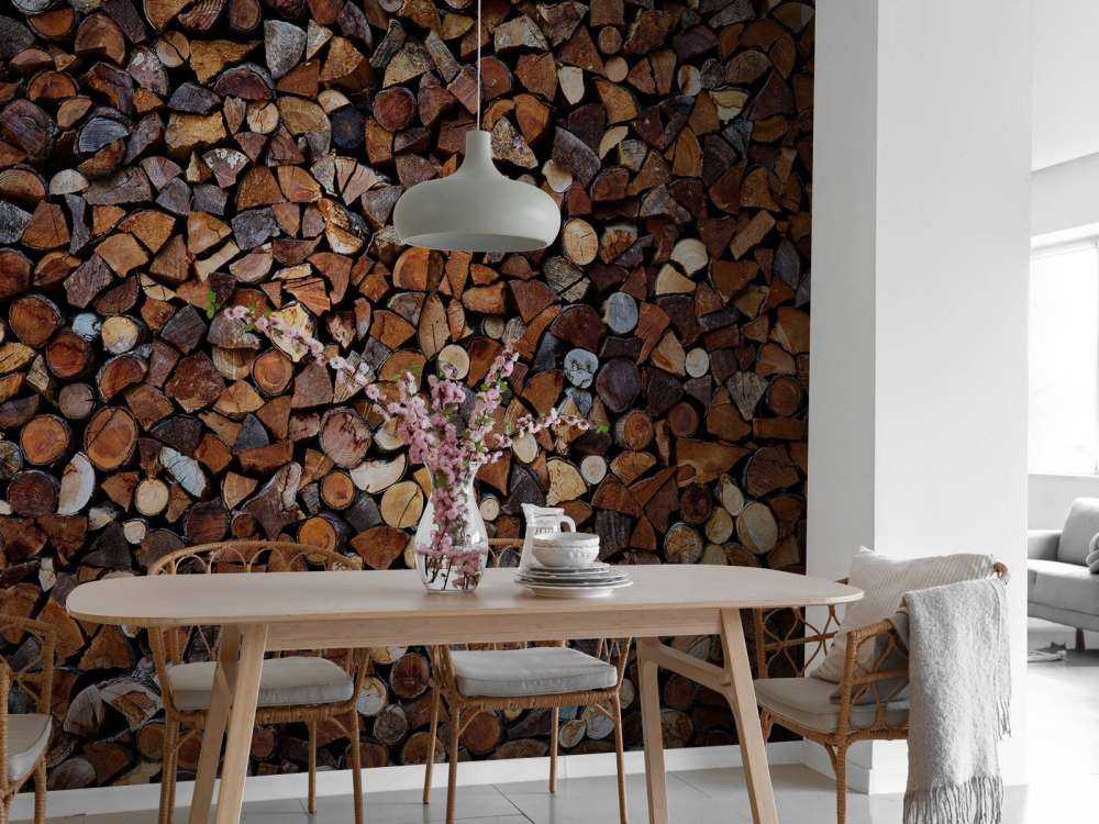 Pile of wood