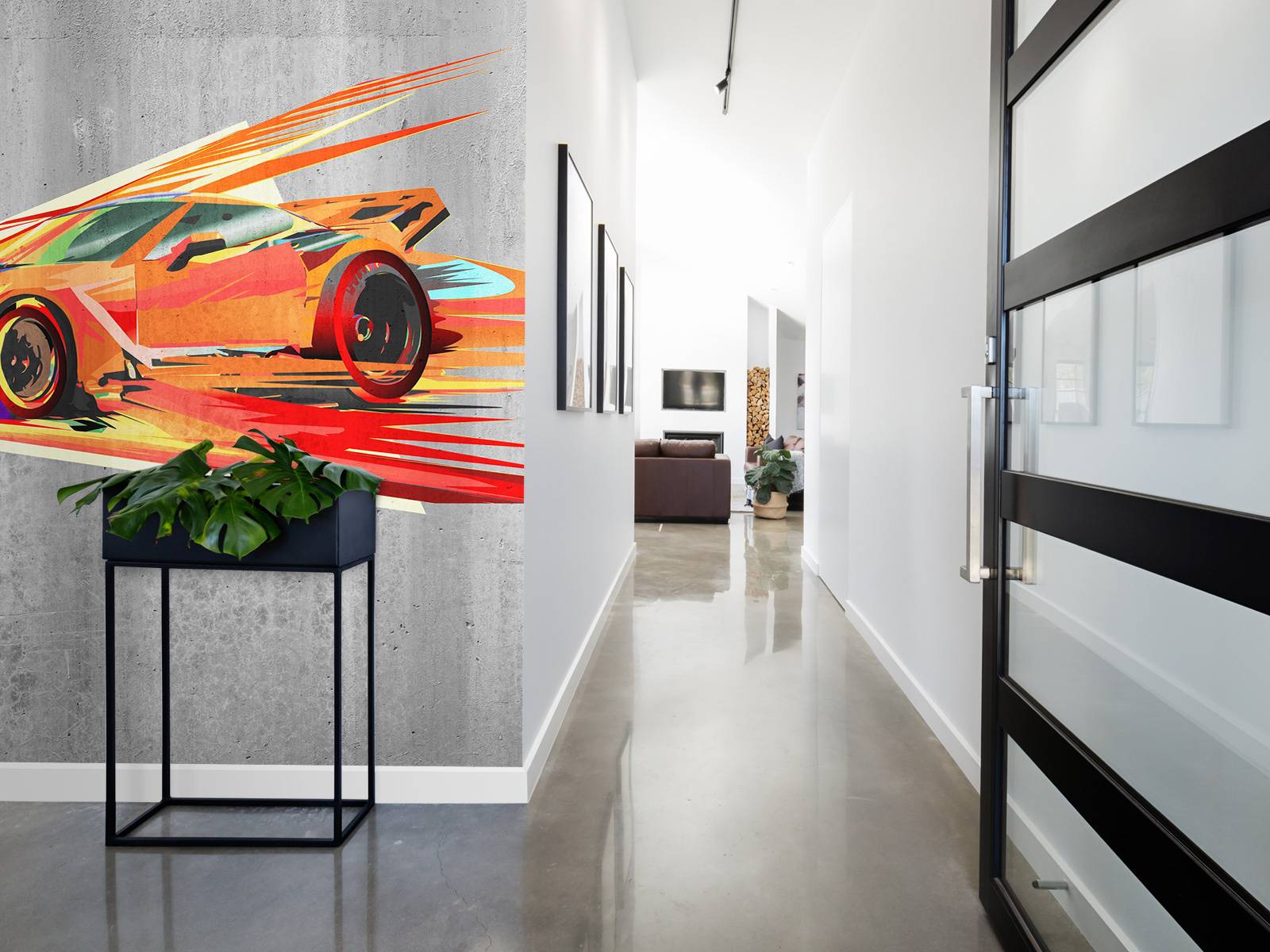 Graffiti racecar